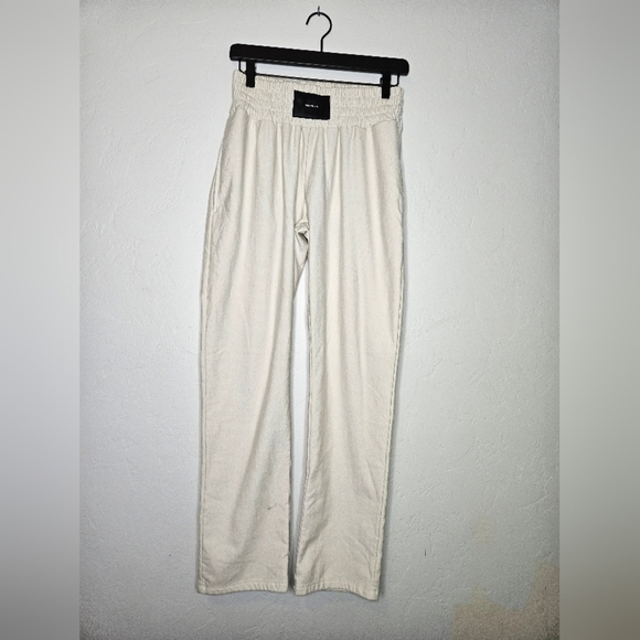 TALENTLESS Wide Length Boxing Pant in Bone size XS NWOT - Picture 1 of 8